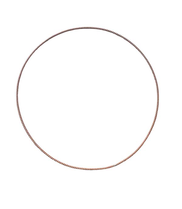 Sacred 3 ½ Cubit Heavy Tensor Ring, Copper, no beads